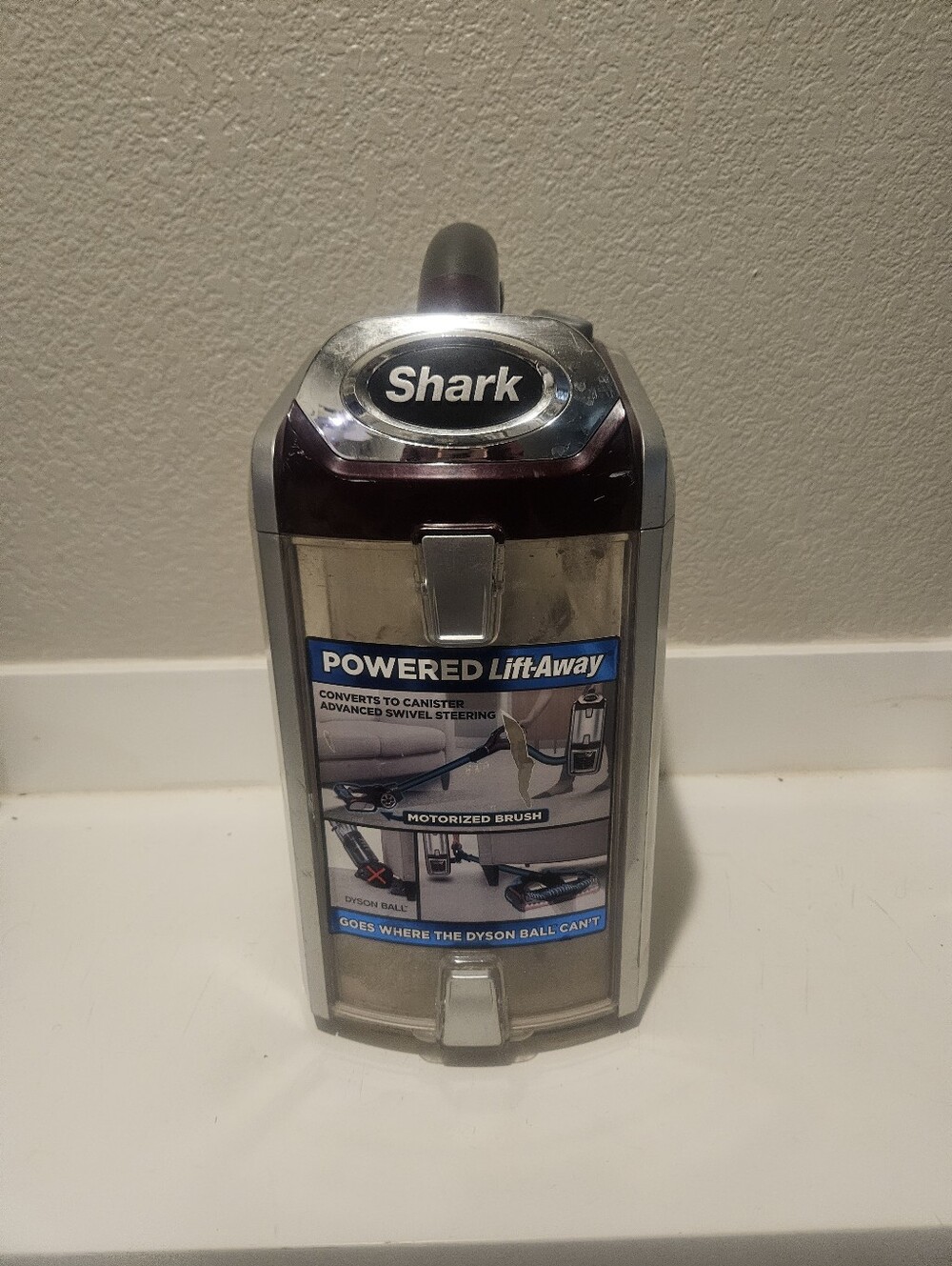 Shark Rotator True Pet Vacuum Model NV752 Replacement Part Dirt Bin Canister. S4